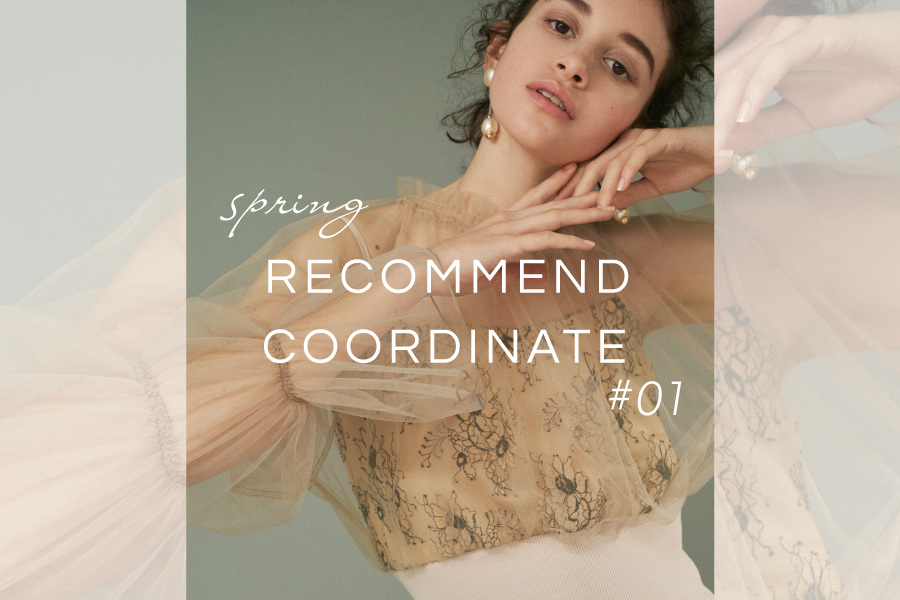 SPRING RECOMMEND COORDINATE #01