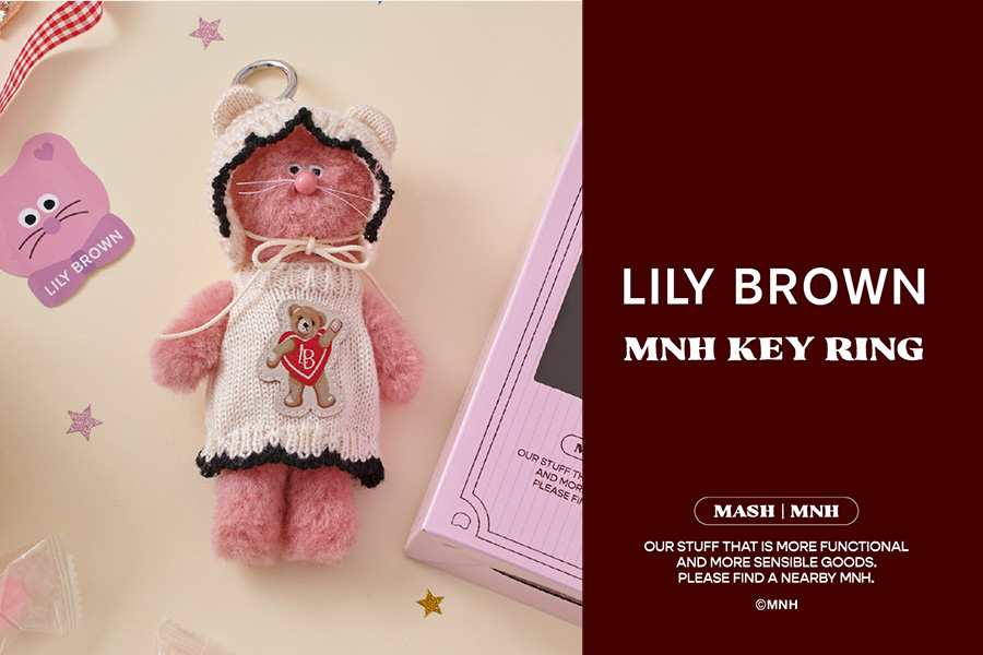 LILY BROWN MNHキーリング