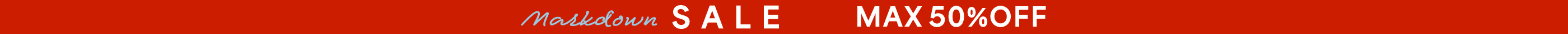 MAX 50%OFF SALE