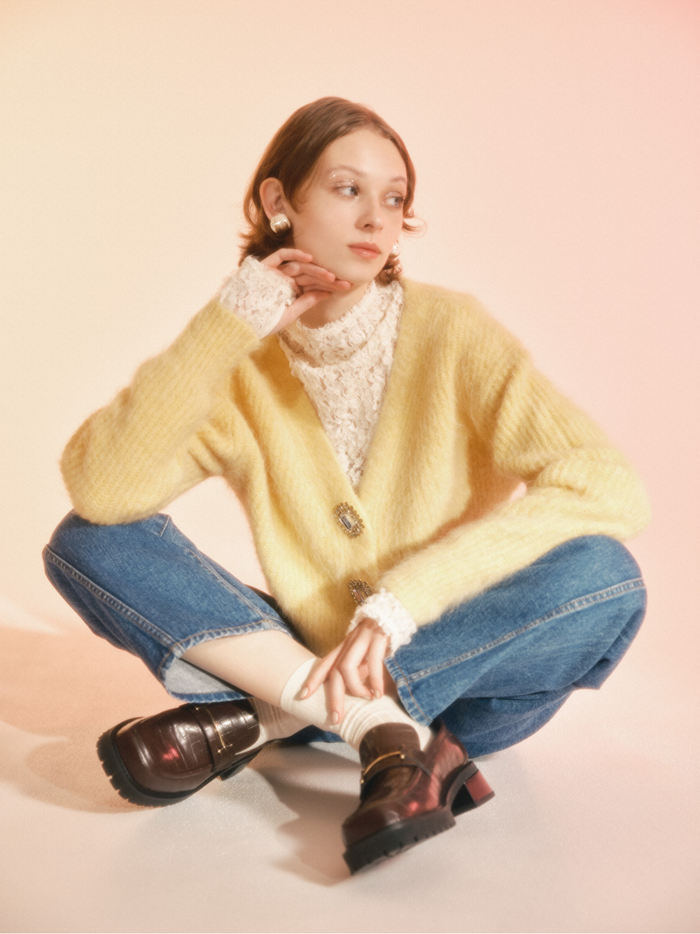 lilybrown candy stock 靴 LILY BROWN CANDY STOCK 22' WINTER 冬を華やかに彩る輝き | LILY