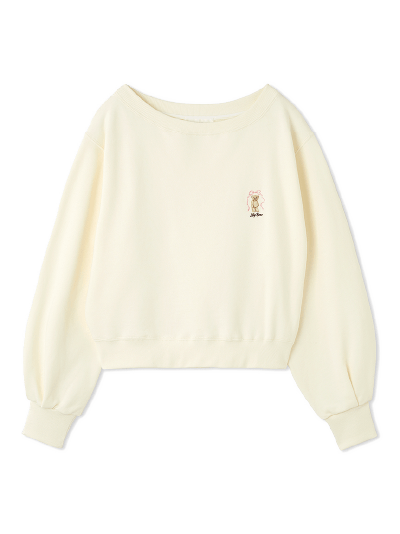 Lily Bear ribbon sweat IVR