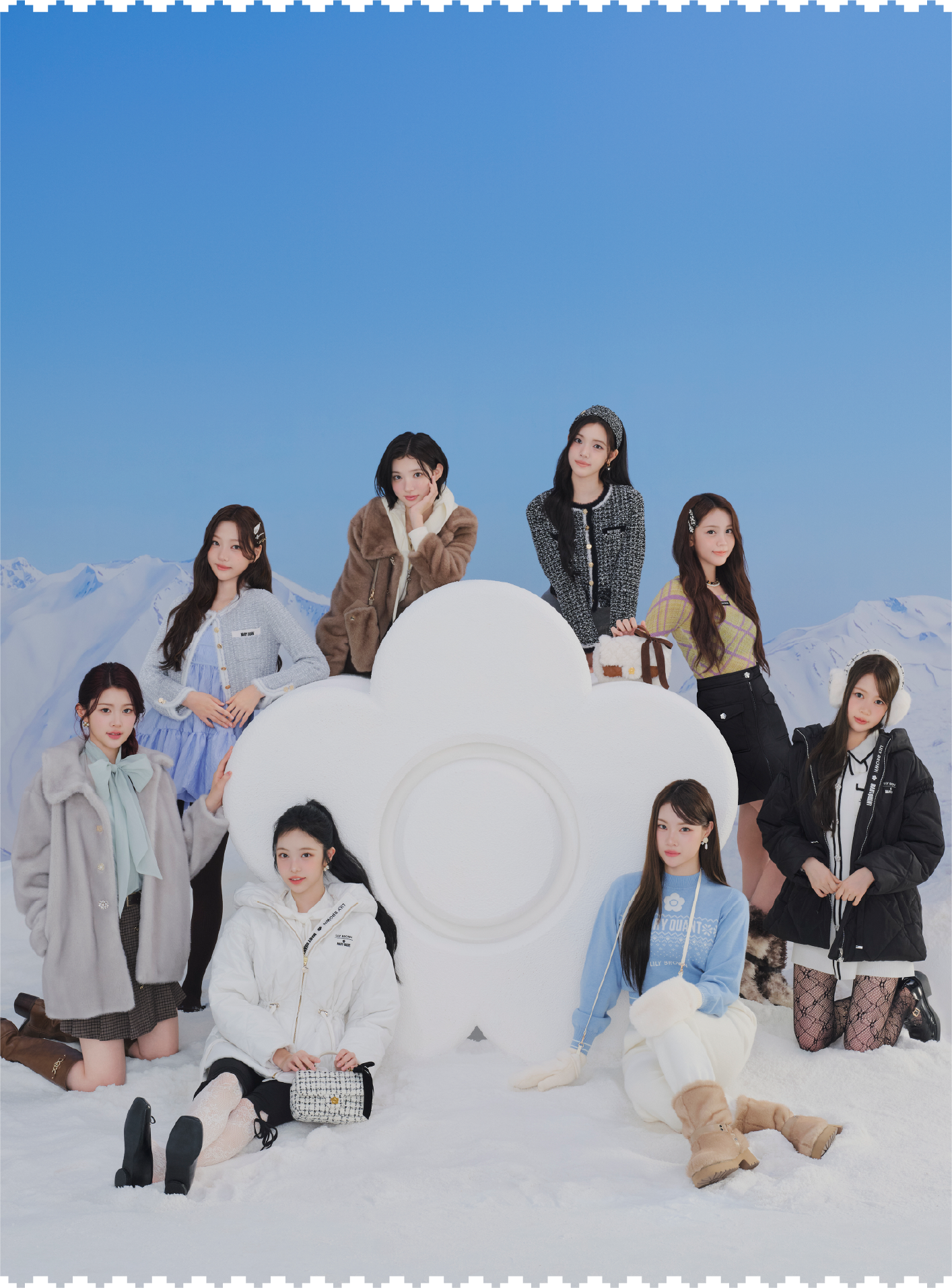 MARY QUANT × LILY BROWN メンバー全員着用画像