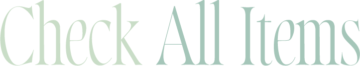 Check ALL Items