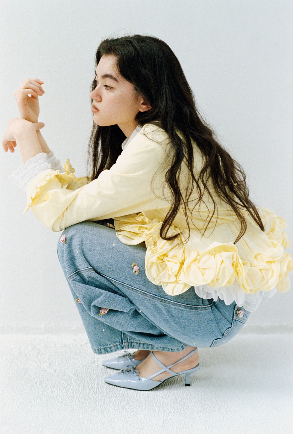 同コーディネートの別ショット