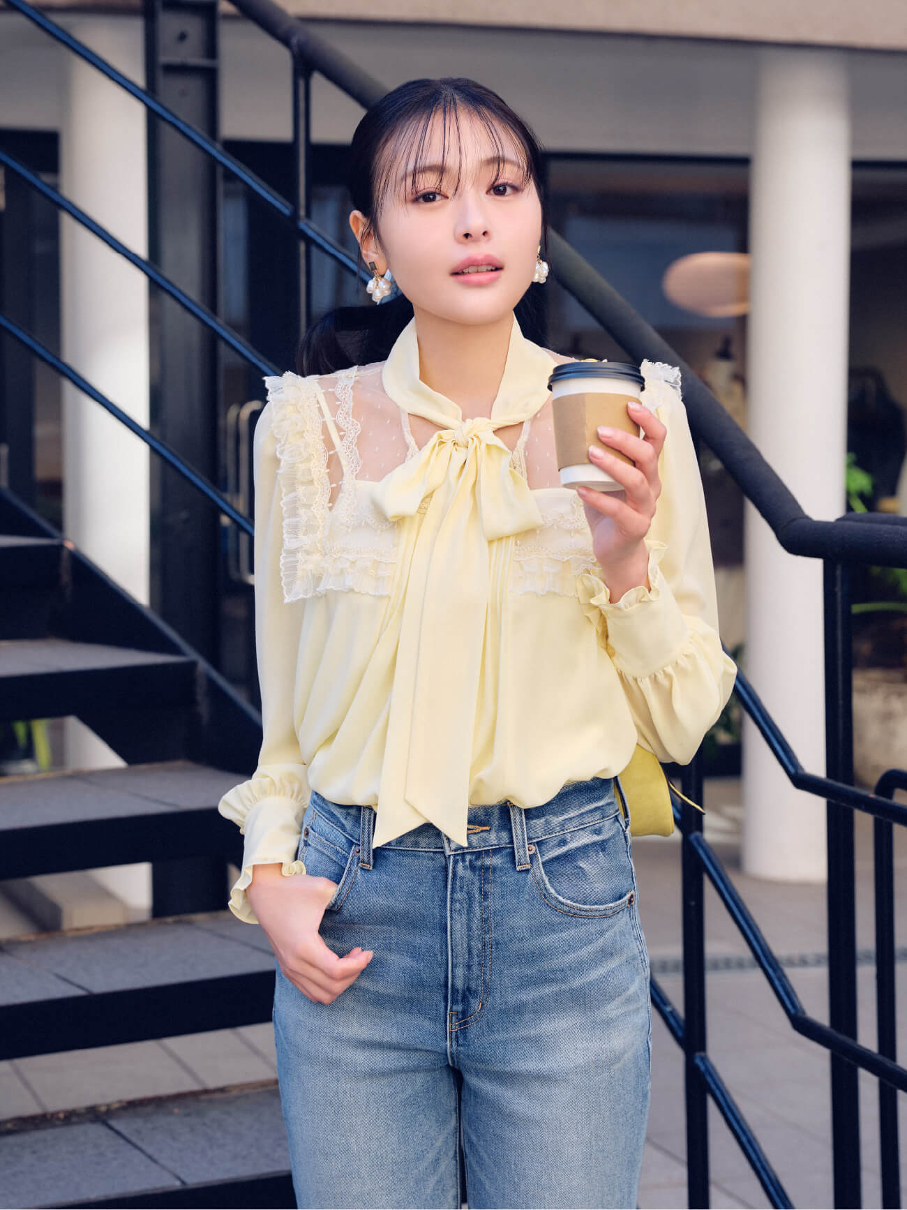 New Season, New Style きちんと感も今っぽさも叶える、新生活コーデ 着用イメージ