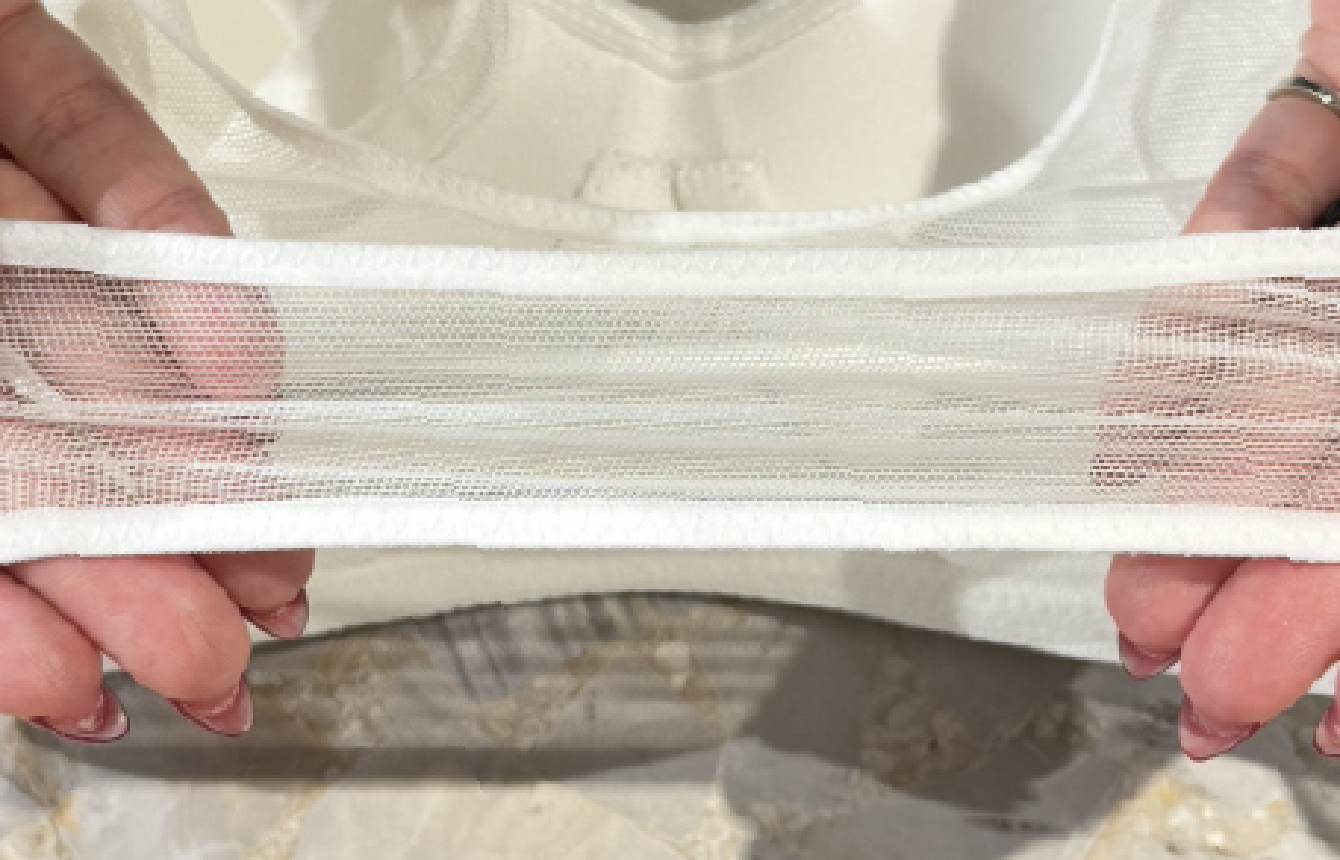 ブラの裏の写真