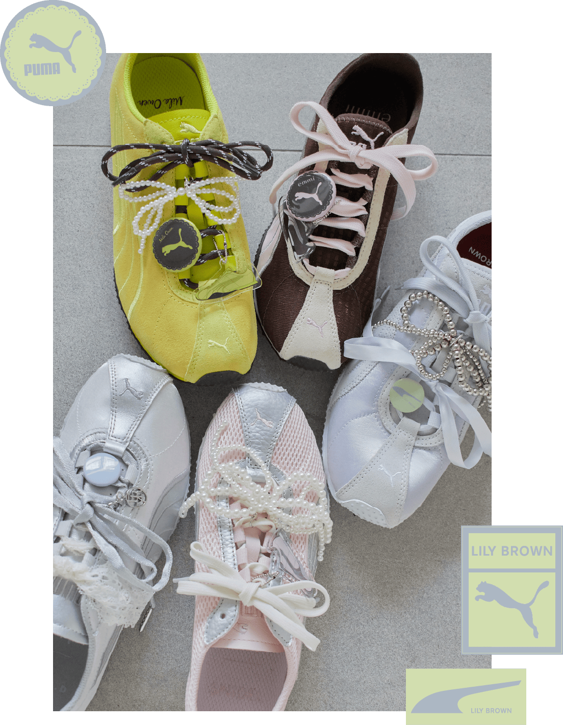 「H-STREET」別注スニーカーとナップサック 画像