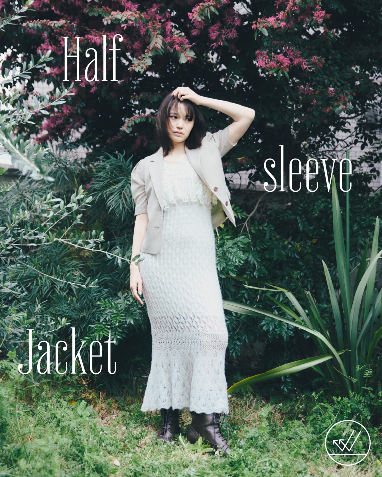 UVプロテクト Jacket Dress Bootsを着用したモデル