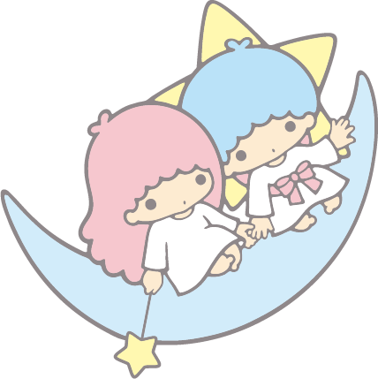 リトルツインスターズのイラスト