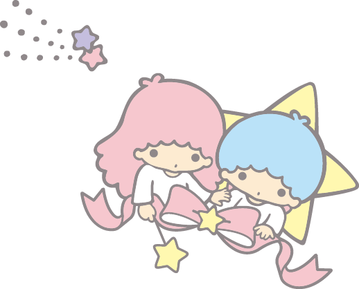 リトルツインスターズのイラスト