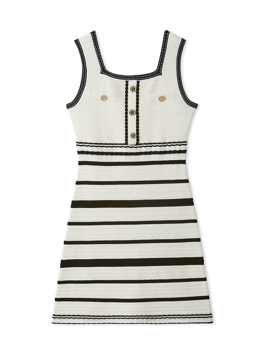 【LILY BROWN×MARY QUANT】ミニニットワンピース