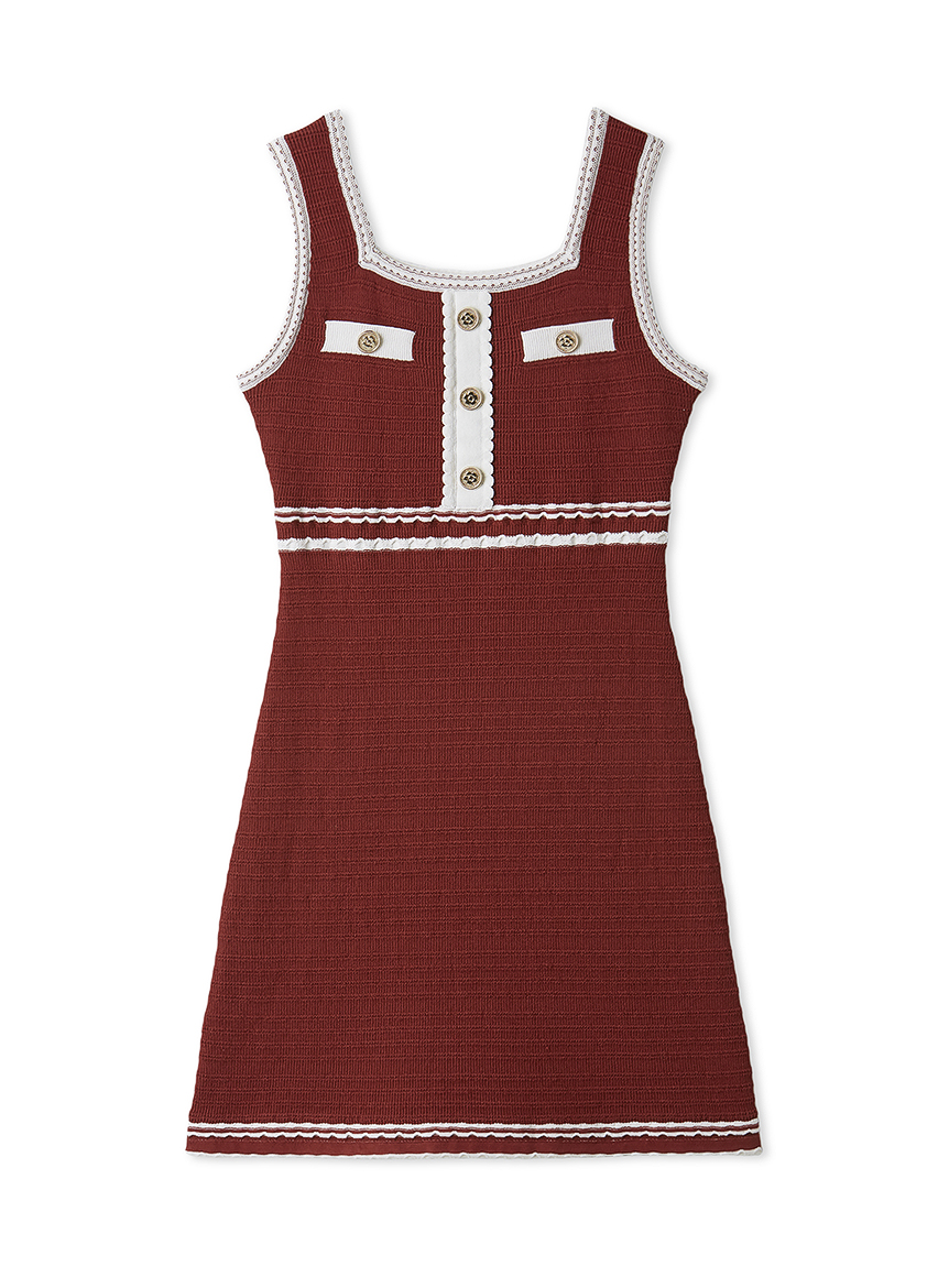 【LILY BROWN×MARY QUANT】ミニニットワンピース