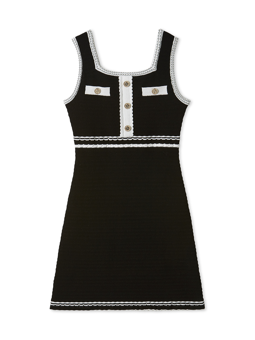 【LILY BROWN×MARY QUANT】ミニニットワンピース