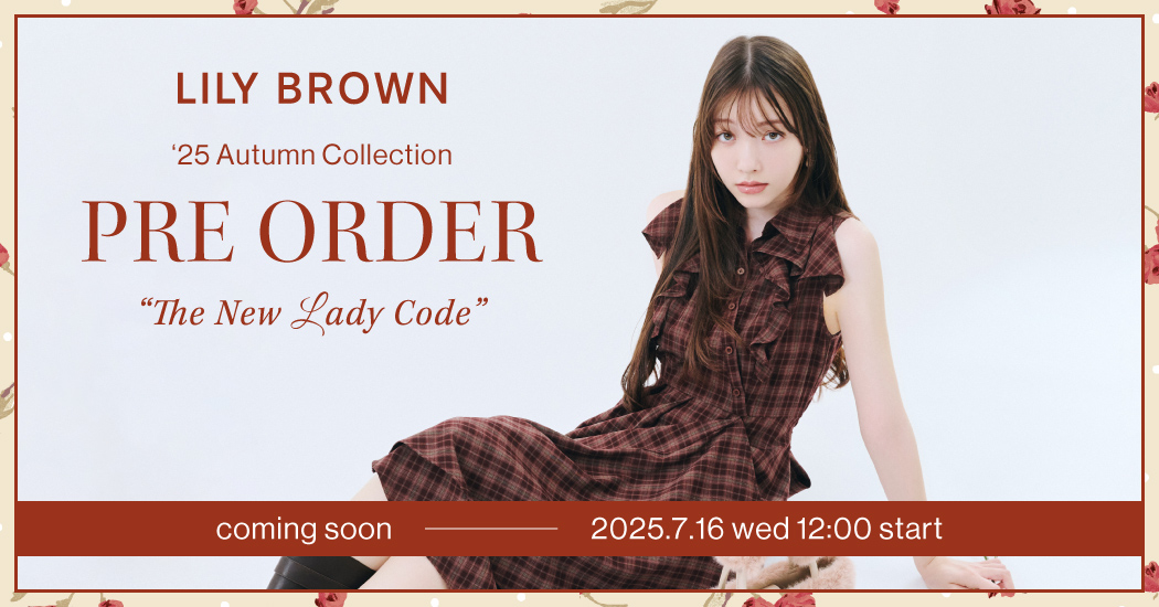 LILY BROWN 2025 Autumn Collection PREODER